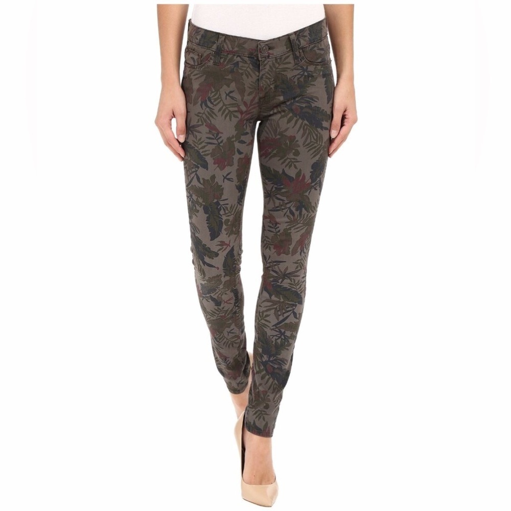 Hudson Krista Printed Super Skinny in Bramble Size 26 jeans women designer